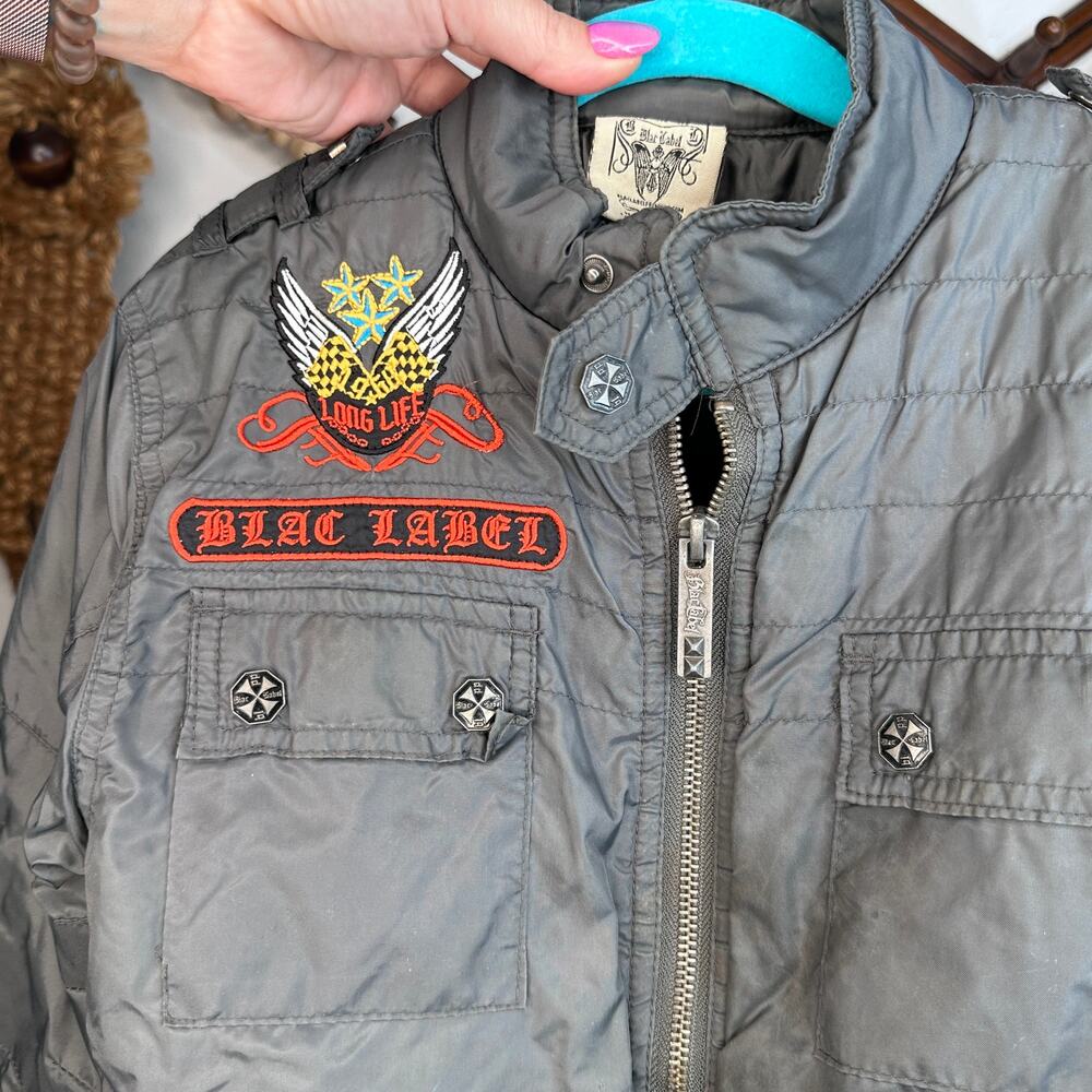 Blac Label Patch Moto Jacket - Picture 2 of 5